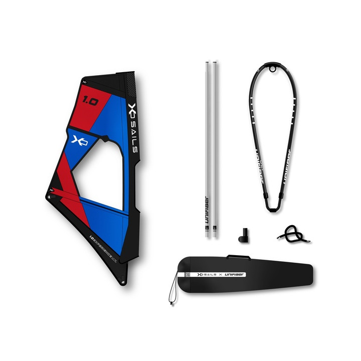 Windsurf rig XO Sails Experience Dacron Complete rig ALU
