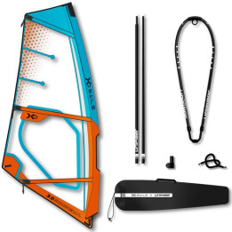 Windsurf rig XO Sails Rookie Monofilm Complete rig EPX