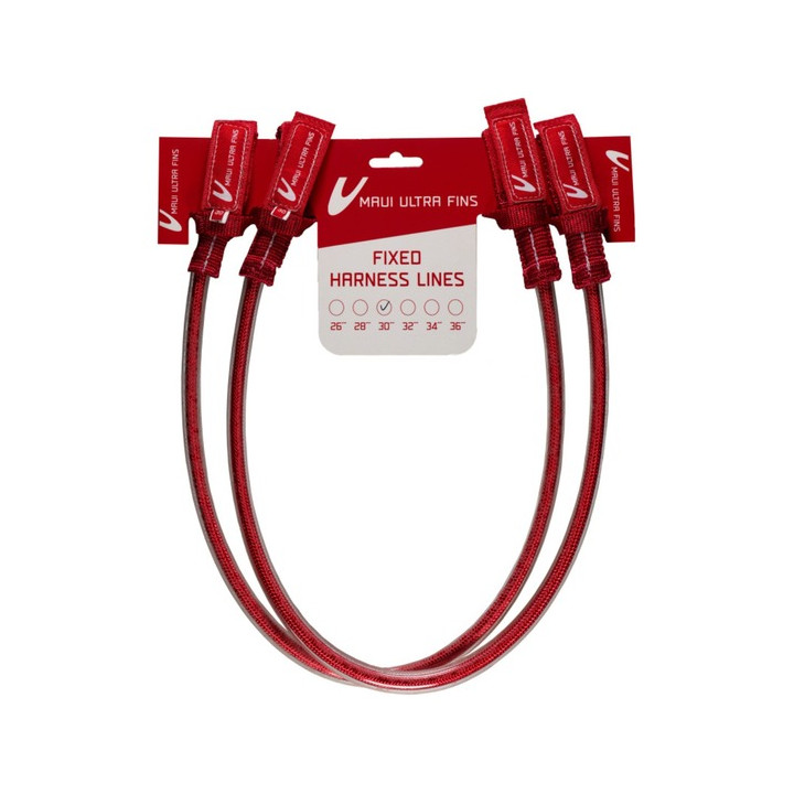 Harness lines Maui Ultra Fixed Red