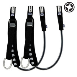 Harness lines Unifiber Essentials Fixed Vario Stainless Steel adjustable