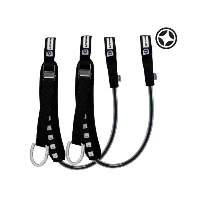 Harness lines Unifiber Essentials Fixed Vario Stainless Steel adjustable