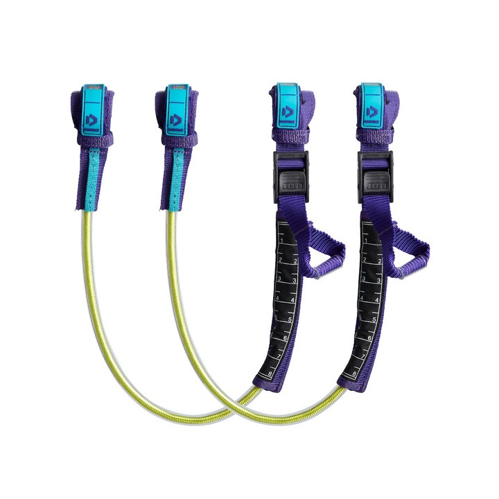 Harness lines Duotone Vario Race 2.0 adjustable - purple/yellow