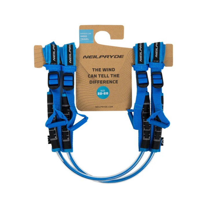 Harness lines NeilPryde Travel Vario Transparent Blue