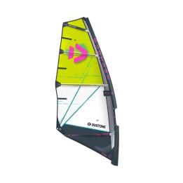 Windsurf sail Duotone Super_Hero SLS 2026 yellow/grey/clear