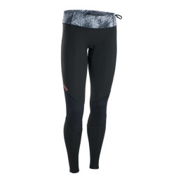 Womens leggins ION Amaze Long Pants 1.5 Black-Flowers