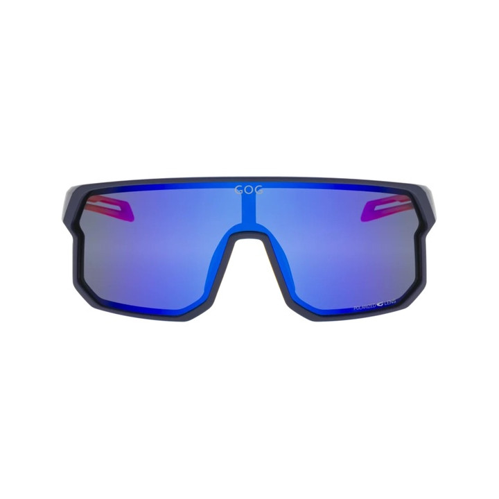 Sunglasses GOG Bike/Run Vidar navy blue/orange - polarized reflex blue