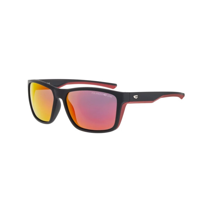 Sunglasses GOG Outdoor Lavante matt black / red - Polarized reflex red lens