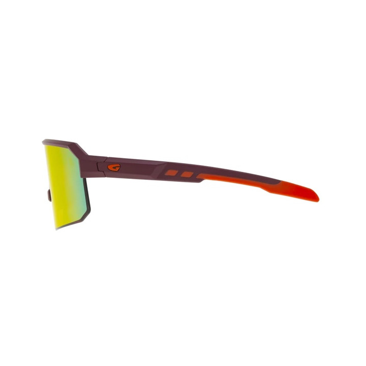 Sunglasses GOG Bike/Run Nanna burgundy/orange - polycarbonate reflex black-red