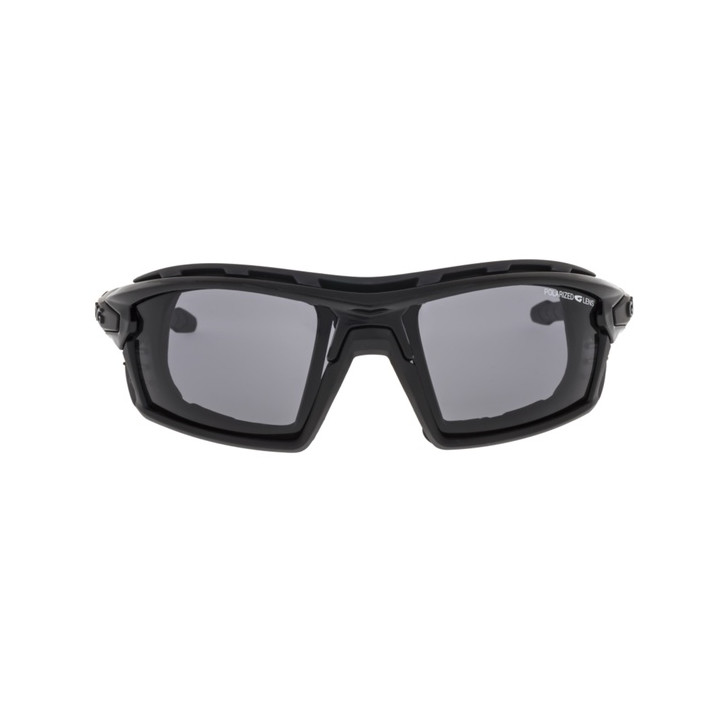 Sunglasses GOG Outdoor Glaze black - Polarized smoke lens