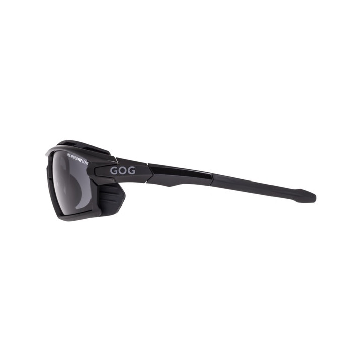 Sunglasses GOG Outdoor Glaze black - Polarized smoke lens