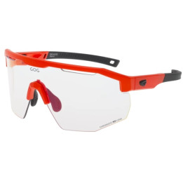 Sunglasses GOG Bike/Run Argo C matt neon orange/black - Photochromic reflex red lens