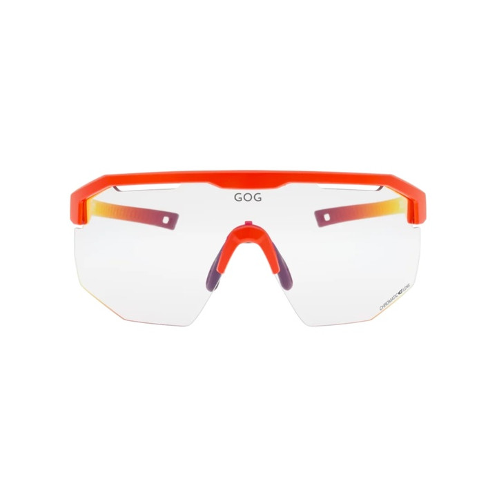 Sunglasses GOG Bike/Run Argo C matt neon orange/black - Photochromic reflex red lens