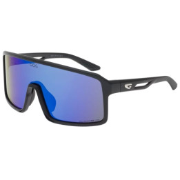 Sunglasses GOG Bike/Run Ragnarok matt black/blue - Polarized reflex blue lens