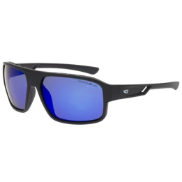 Sunglasses GOG Outdoor Sahil matt black - Polarized reflex blue lens