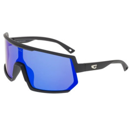 Sunglasses GOG Bike/Run Zeus matt black - Polarized reflex white-blue lens
