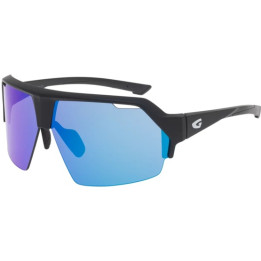 Sunglasses GOG Bike/Run Ubbe black - polycarbonate reflex blue