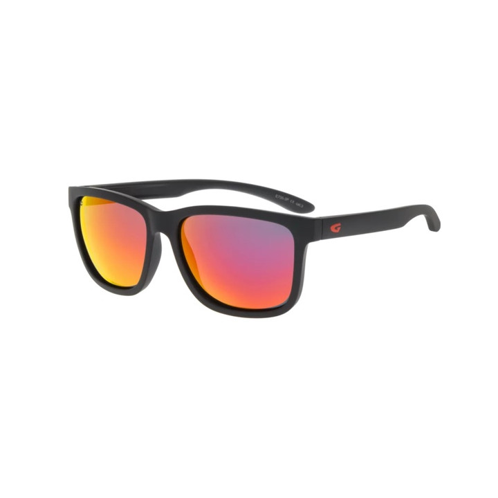 Sunglasses GOG Lifestyle Hawk matt black/red - Polarized reflex black-red lens