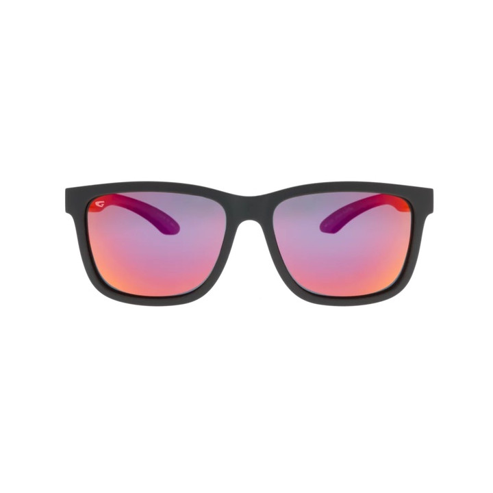 Sunglasses GOG Lifestyle Hawk matt black/red - Polarized reflex black-red lens