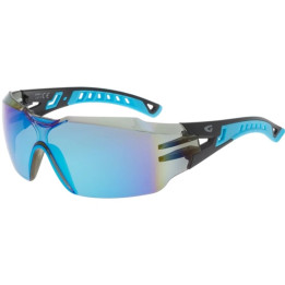 Sunglasses GOG Bike/Run Egil blue/matt black - polycarbonate reflex white-blue