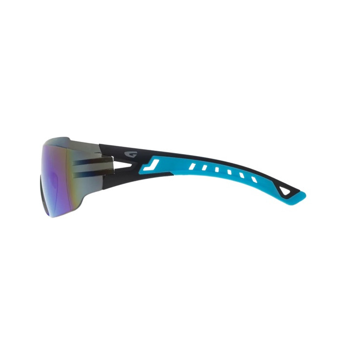 Sunglasses GOG Bike/Run Egil blue/matt black - polycarbonate reflex white-blue