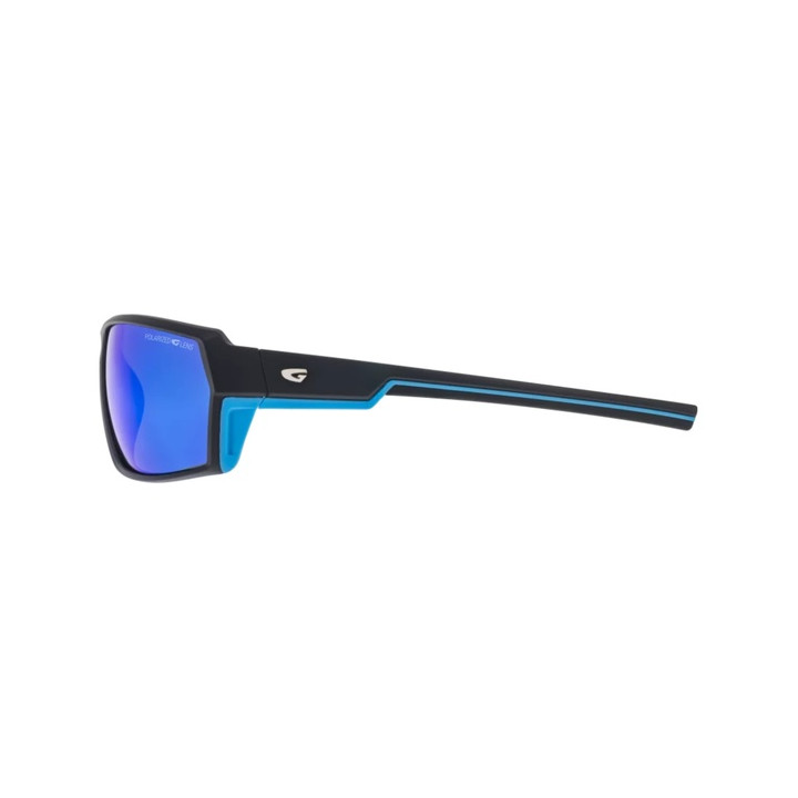 Sunglasses GOG Outdoor Mistral matt black / blue - Polarized reflex white-blue lens