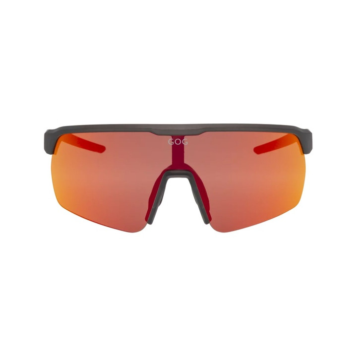 Sunglasses GOG Bike/Run Hevor black/copper - polycarbonate reflex black-red
