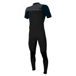 Mens wetsuit O'Neill Hammer 2 mm Chest Zip Full S/S Black/Abyss/Graphite