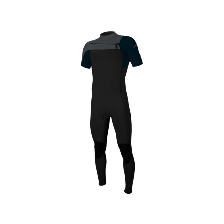 Mens wetsuit O'Neill Hammer 2 mm Chest Zip Full S/S Black/Abyss/Graphite