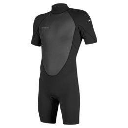 Mens wetsuit O'Neill Reactor 2 2mm Back Zip S/S Spring Black