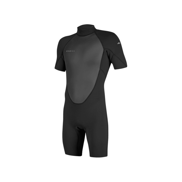 Mens wetsuit O'Neill Reactor 2 2mm Back Zip S/S Spring Black