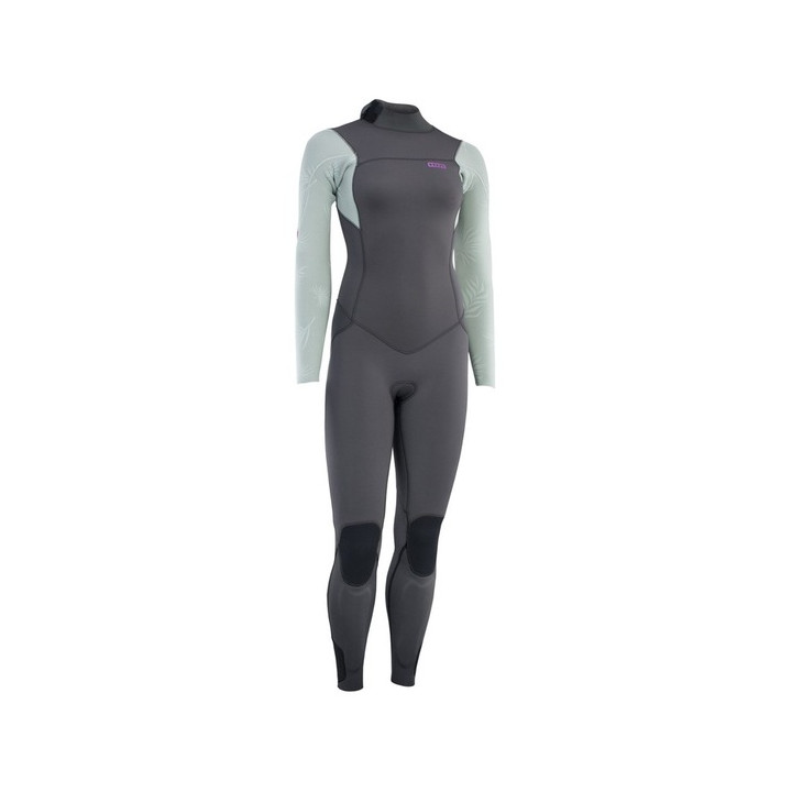 Womens wetsuit ION Amaze Core 4/3 Back Zip Light-Olive
