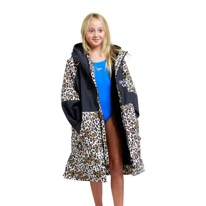 Kids' Hard Shell Changing Robe | Waterproof & Warm | SurfSplit