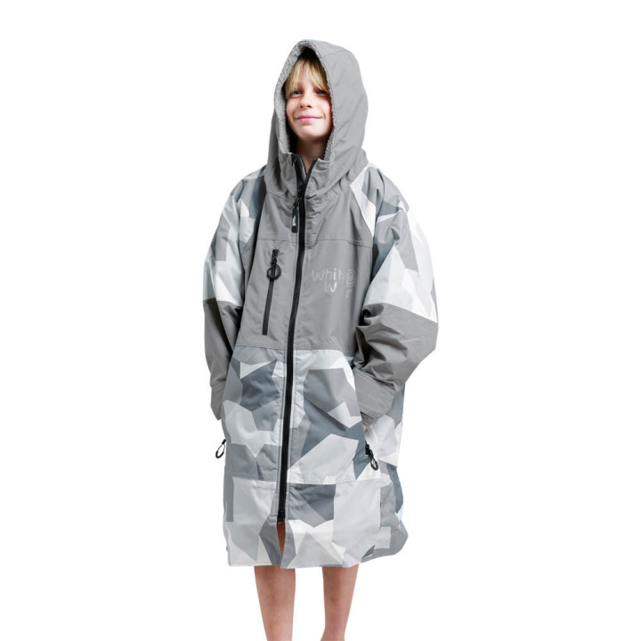 Kids' Hard Shell Changing Robe | Waterproof & Warm | SurfSplit