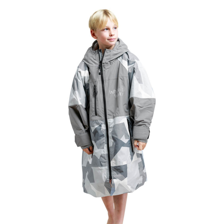 Kids' Hard Shell Changing Robe | Waterproof & Warm | SurfSplit