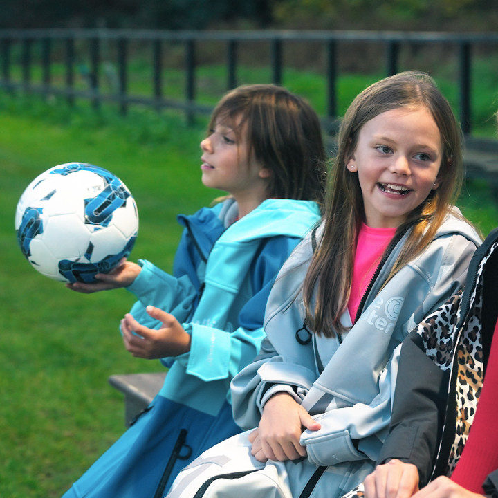 Kids' Hard Shell Changing Robe | Waterproof & Warm | SurfSplit