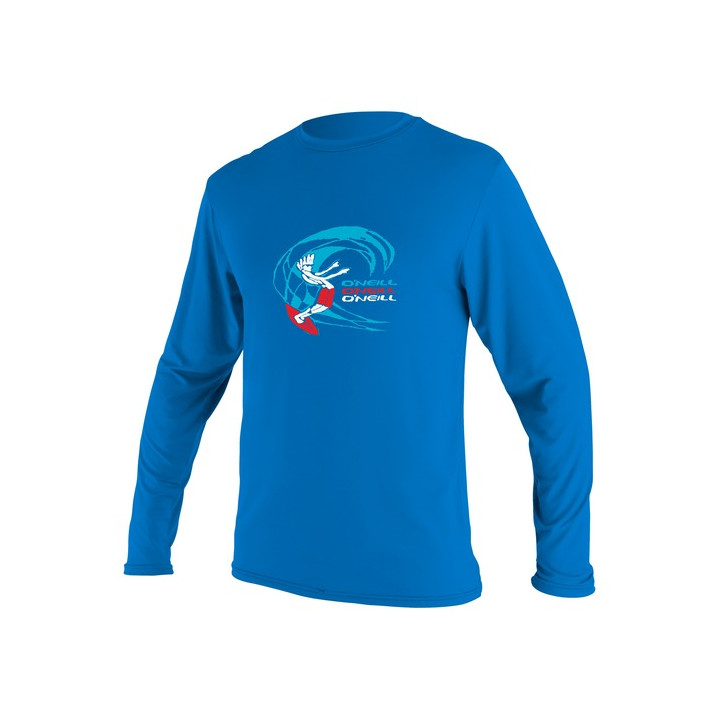 Boys rashguard O'Neill Toddler O'Zone L/S Sun Shirt Ocean