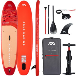 Inflatable SUP board Aqua Marina Monster 12'0 with paddle