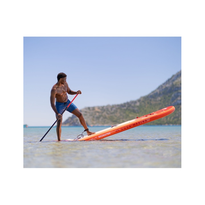 Inflatable SUP board Aqua Marina Monster 12'0 with paddle