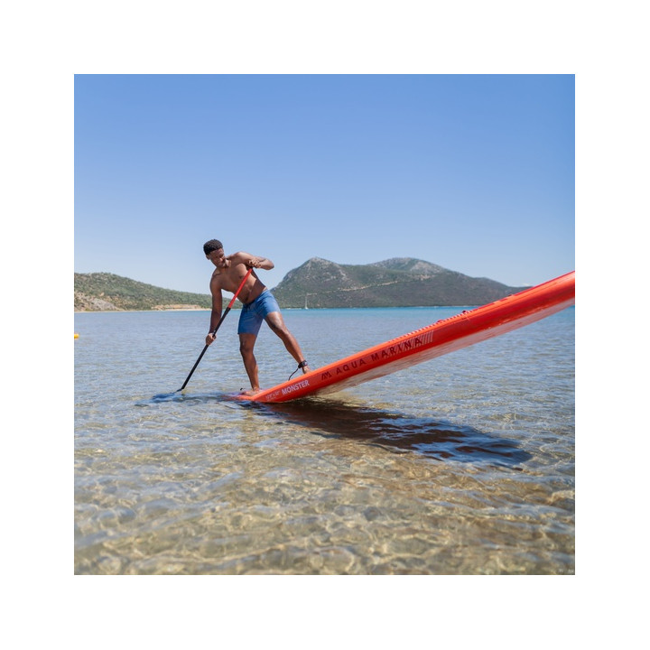 Inflatable SUP board Aqua Marina Monster 12'0 with paddle