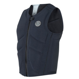 Mens impact vest NeilPryde Combat Foil Impact FZ Black Waffle/Light Grey-Blue