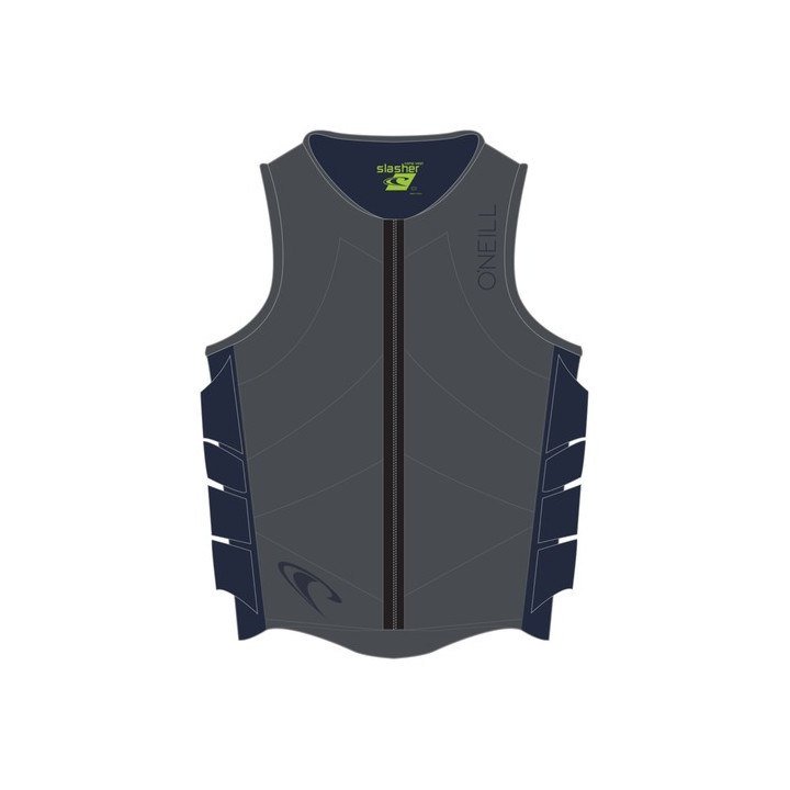 Mens impact vest O'Neill Slasher Comp B Graphite/Abbys