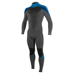 Youth wetsuit O'Neill Epic 5/4 Back Zip Full Black/Graphite.Baliblue/Deepsea