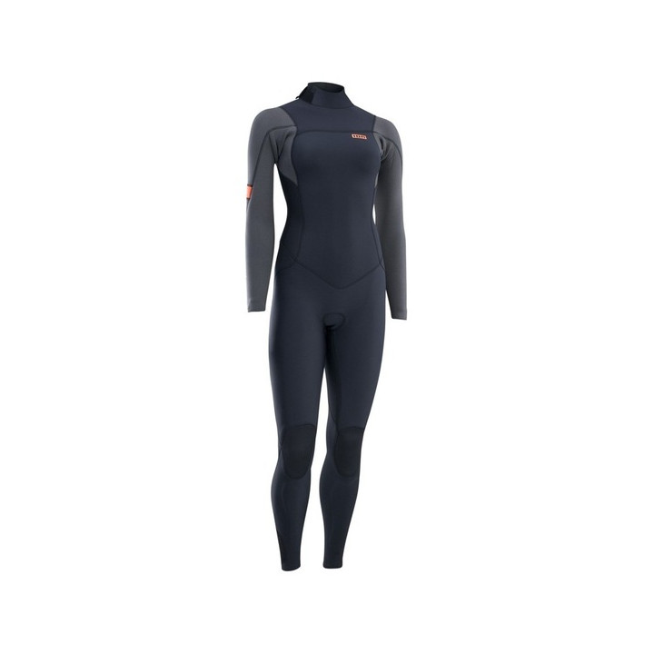 Womens wetsuit ION Amaze Amp 4/3 Back Zip Black