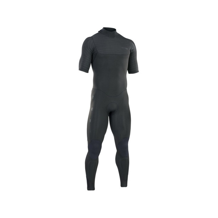 Mens wetsuit ION Seek Core 4/3 SS Back Zip Black