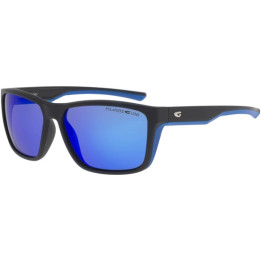 Sunglasses GOG Outdoor Levante black/blue - polarized reflex blue