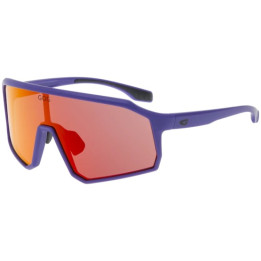 Sunglasses GOG Bike/Run Bingo matt purple/black - Polycarbonate reflex red lens