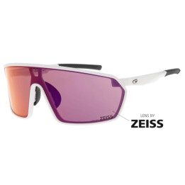 Sunglasses GOG Eyewear Bike/Run Freya matt white/black - Polycarbonate reflex infrared lens