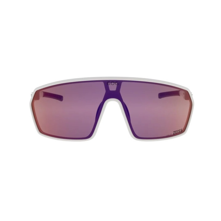Sunglasses GOG Eyewear Bike/Run Freya matt white/black - Polycarbonate reflex infrared lens