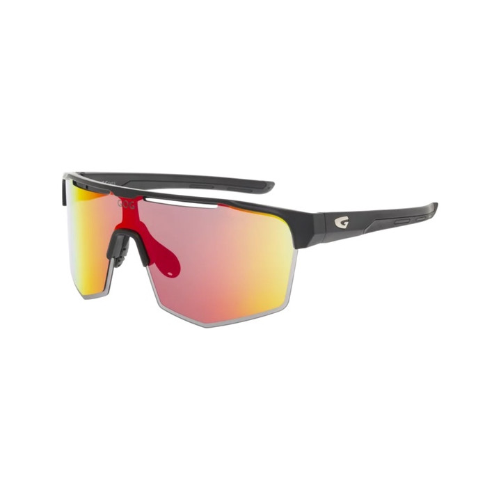 Sunglasses GOG Bike/Run Athena matt black - Polycarbonate reflex red lens