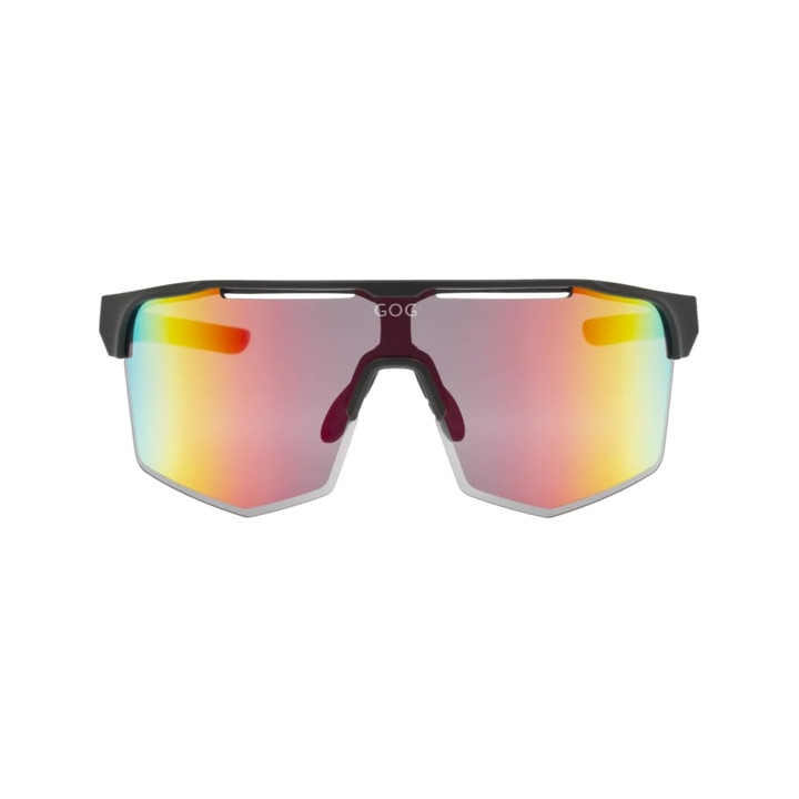 Sunglasses GOG Bike/Run Athena matt black - Polycarbonate reflex red lens